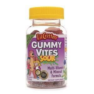  Lil Critters Multivitamin Gummy Vites Sour, 70 ea Health 