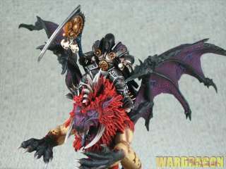 WDS Pro painted Warriors of Chaos Lord on Manticore n94  