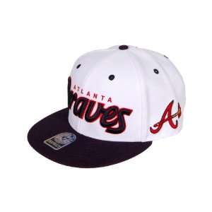  Atlanta Braves 47 Brand Retro Script Snapback Cap: Sports 