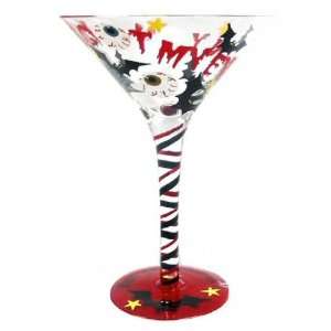 ve Got My Eye On You Hand Painted Martini Glass, Set of 2:  