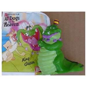  All Dogs Go To Heaven 1989 King Gator Figure From Wendy`s 