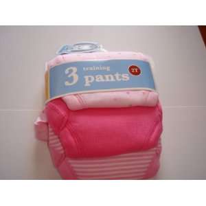  Gerber Girls Training Pants 3 pack Size 2T Baby