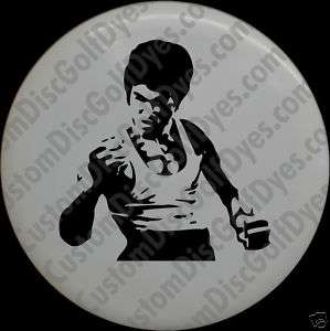 Disc Golf Custom Dye Stencil   Bruce Lee (2 Pack)  