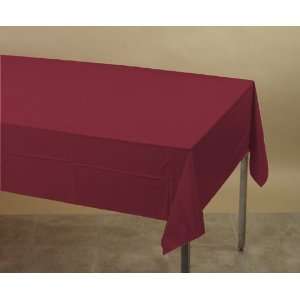  Burgundy Paper Banquet Table Covers Health & Personal 