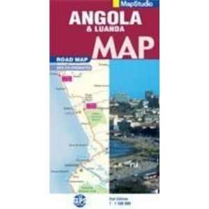  Road Map Angola (9781770260733): MapStudio: Books