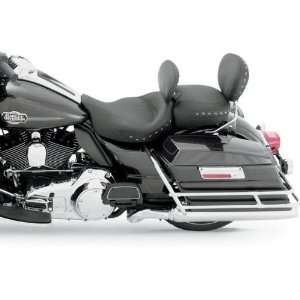   Black Studded Super Solo Seat with Removable Driver Backrest 79448