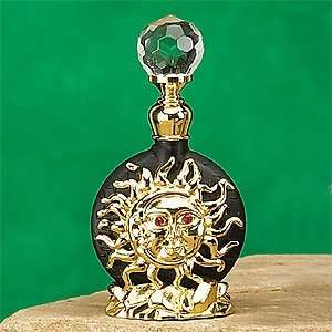  Gold Sun Perfume Bottle Scented Fragrance Container: Home 