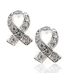  Sterling Silver Crystal Bow Earrings: Everything Else