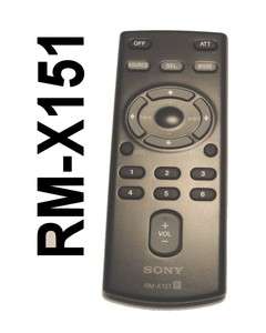 SONY CD MP3 DVD Car Radio Stereo REMOTE CONTROL CDX FW700 CDX GT07 CDX 