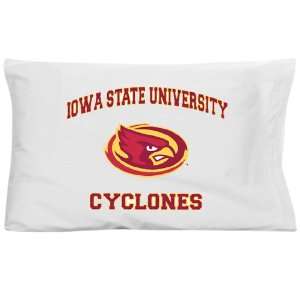  NCAA Iowa State Cyclones White Traditional Pillow Case 