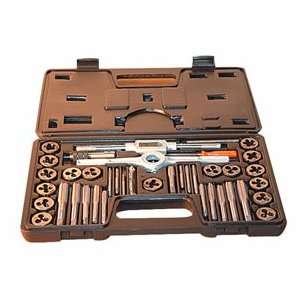  New SAE 40 pc Tap and Die Set with Case   Hand Tools: Home 