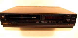 Mitsubishi HS 337UR 4 Head VCR VHS Tape Player Recorder  