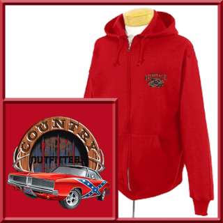 Country Outfitters Rebel Car SWEATSHIRT S L,XL,2X,3X,4X  