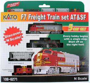 KATO N F7 Freight Train Set AT&SF  