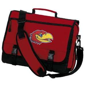  University of Kansas Messenger Bag Red