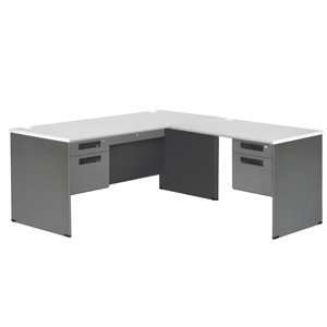  OFM L Shaped Panel End Desk with Right Return Office 
