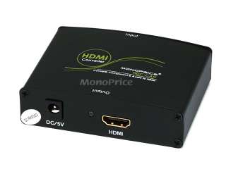 Component Coax/Optical Toslink to HDMI Converter  