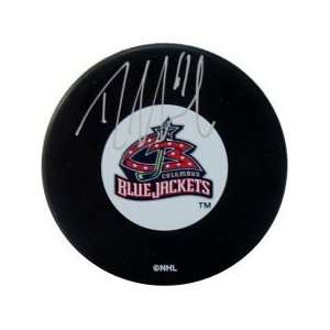  Signed Rick Nash Puck   Autographed NHL Pucks Sports 