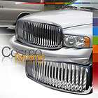   RAM 1500 VERTICAL GRILLE HOOD GRILL CHROME (Fits Dodge Rumble Bee
