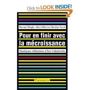   Finir avec la Mécroissance (9782081224926) Stiegler Bernard Books