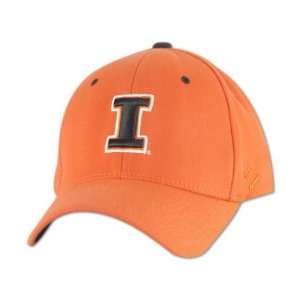  Mens Illinois Fighting Illini DH Logo I Exact Fit Orange 
