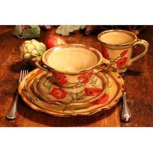 Ambiance Fields of Provence Double Handed 6 Inch Dessert 