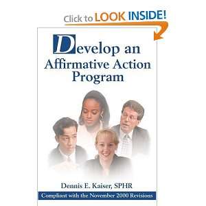  Develop an Affirmative Action Program Compliant with the 