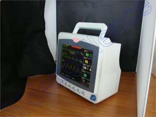 100% Warranty 4 Parameter Vital Sign Patient Monitor EKG/NIBP/SPO2/PR