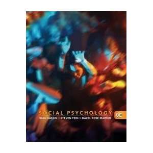  Social Psychology (Available Titles Cengagenow) 8th (egith 