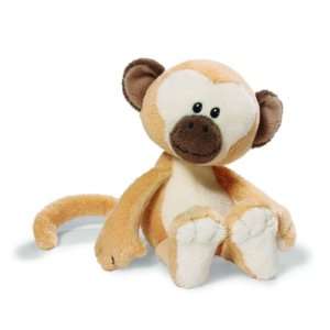   Nici Wild Friends Monkey & Elephant 13.8/35cm Plush Dangling Toys