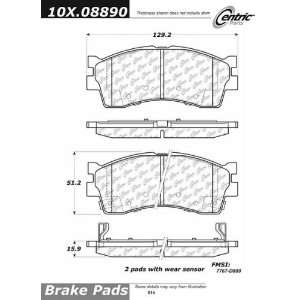   Parts 301.08890 Front Premium Ceramic Disc Brake Pads Automotive