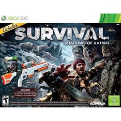 Xbox 360   Cabelas Survival Shadows of Katmai w/ Gun  