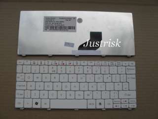 Genuine New Acer Aspire One PAV70 NAV70 UK Keyboard White  