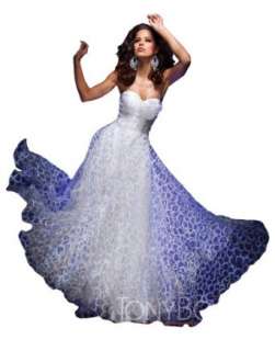  Tony Bowls TBE11168, Fairy tale style evening gown with 