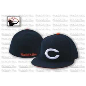  Mitchell & Ness Chicago Bears Throwback Fitted Hat Sports 