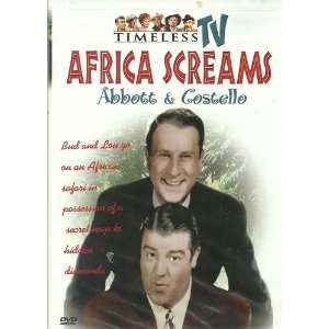  Abbott & Costello in Africa Screams Bud Abbott, Lou 