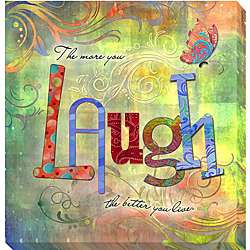 Connie Haley Laugh Canvas Giclee Art  