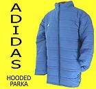 new mens $ 100 adidas big game hw parka quilted coat jacket air force 