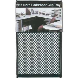  NOTE PAD/PAPER CLIP TRAY 3X3 (Sold: 3 Units per Pack 