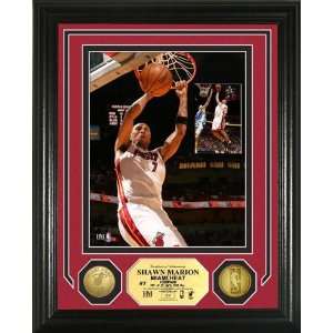  Shawn Marion 24kt Gold Coin Photo Mint