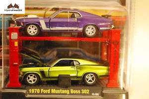 M2 Machines 1970 Ford Mustang Boss 302 ~ Auto Lifts R5  