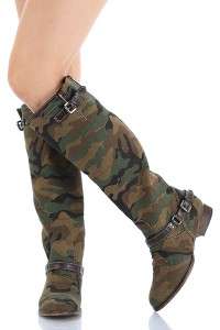 Breckelle Camouflage Riding Knee High Boot outlaw 91  