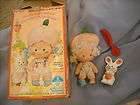   strawberry shortcake doll apricot baby in box w pet toy peach bunny