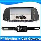 Mirror LCD Color Reverse Rear View Backup Camera System  
