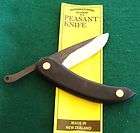 Svord Black Handle Peasant Knife from New Zealand New #133