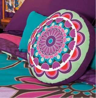 New Girls Purple Flowers Comforter Sheets Bedding Set Twin 7pcs  