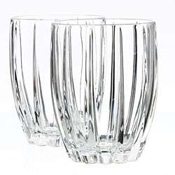 Marquis by Waterford Omega Old Fashion Tumblers (Set of 4 
