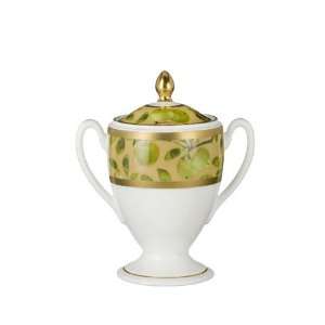 Waterford China Golden Apple Covered Sugar: Kitchen 