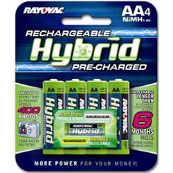   Low Discharge AA Rechargable Batteries (Three 4 packs)  