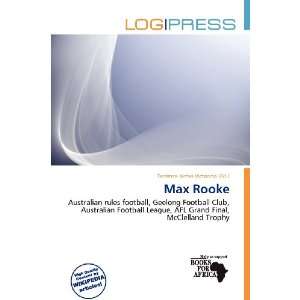  Max Rooke (9786200736369) Terrence James Victorino Books